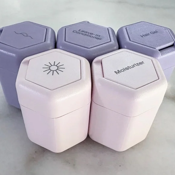 Cadence Travel Containers (like new) - Picture 2 of 4